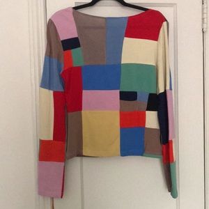 Tyler McGillivary Patchwork top
